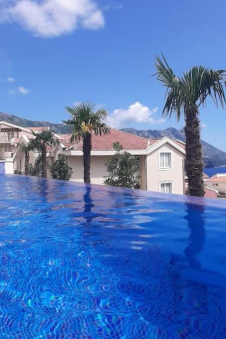 Modern Top Floor Sea View 3Br With Pools, Spa & Fitness Bečići Esterno foto