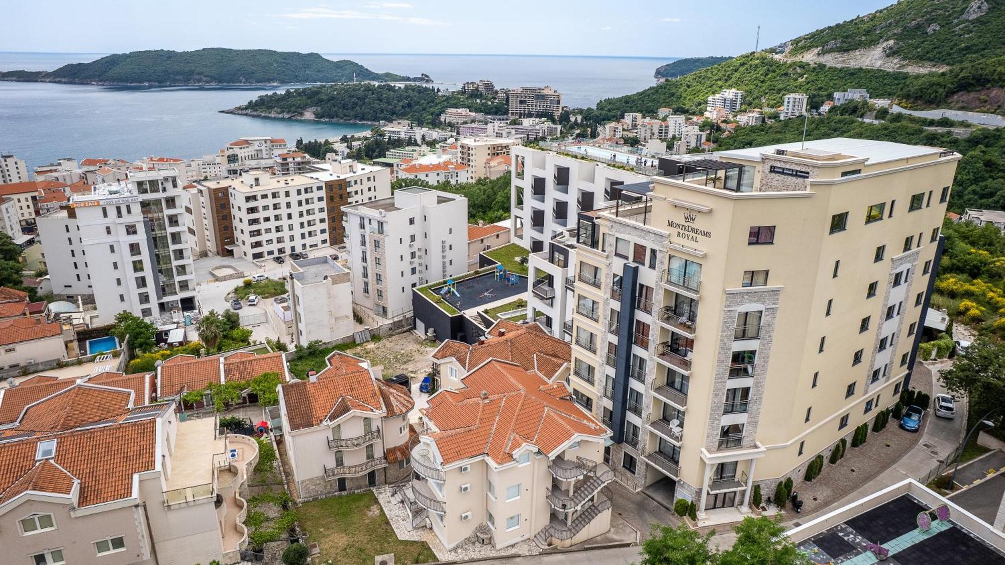 Modern Top Floor Sea View 3Br With Pools, Spa & Fitness Bečići Esterno foto