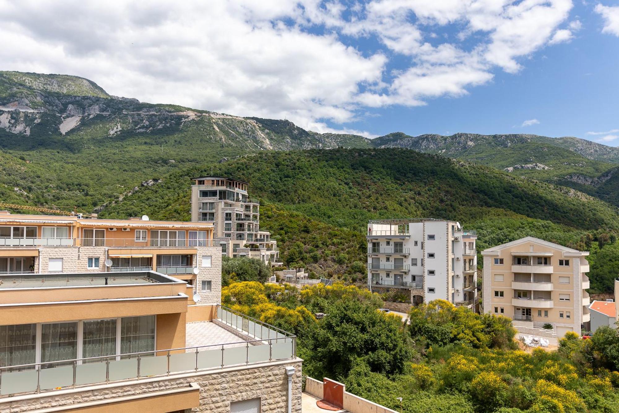Modern Top Floor Sea View 3Br With Pools, Spa & Fitness Bečići Esterno foto