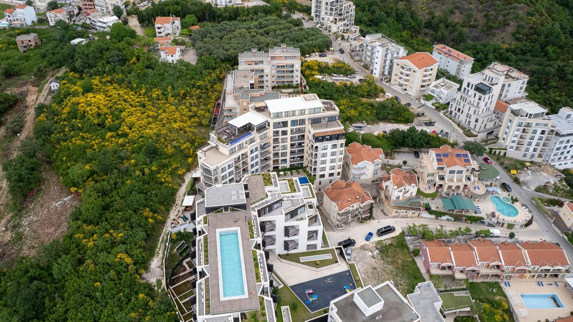 Modern Top Floor Sea View 3Br With Pools, Spa & Fitness Bečići Esterno foto