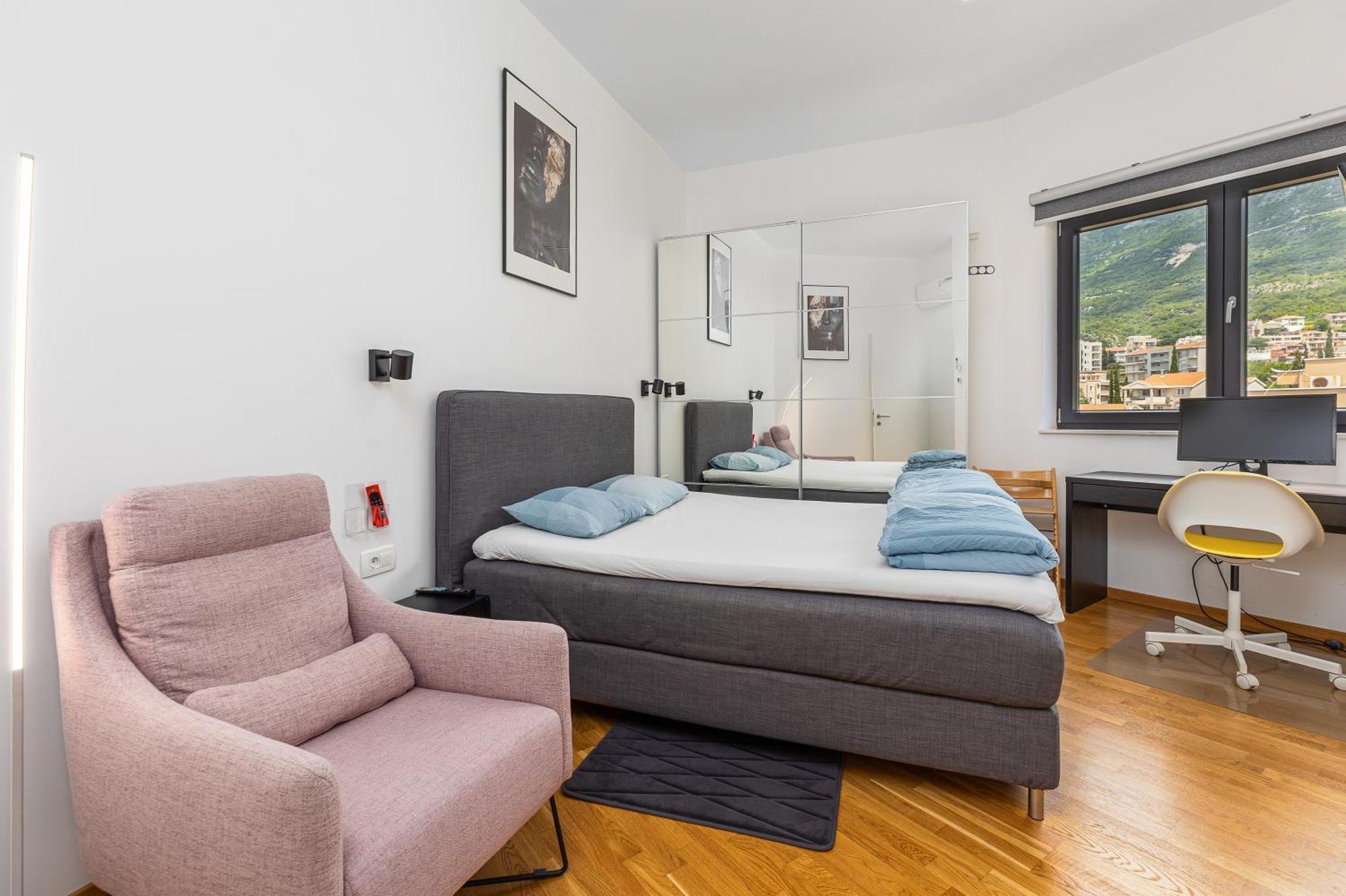 Modern Top Floor Sea View 3Br With Pools, Spa & Fitness Bečići Esterno foto