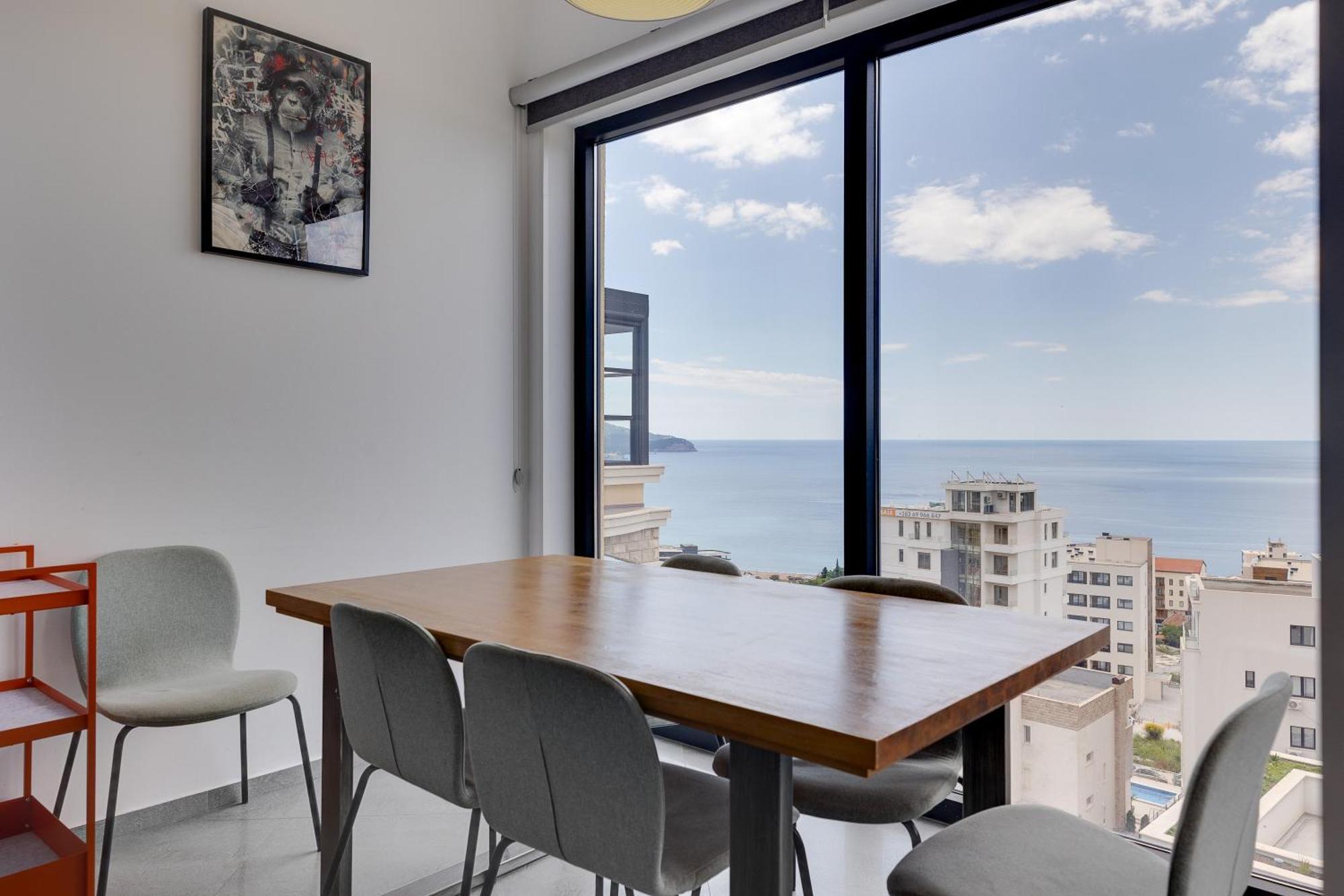 Modern Top Floor Sea View 3Br With Pools, Spa & Fitness Bečići Esterno foto